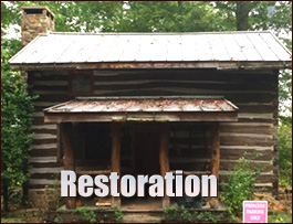 Historic Log Cabin Restoration  Miller City, Ohio